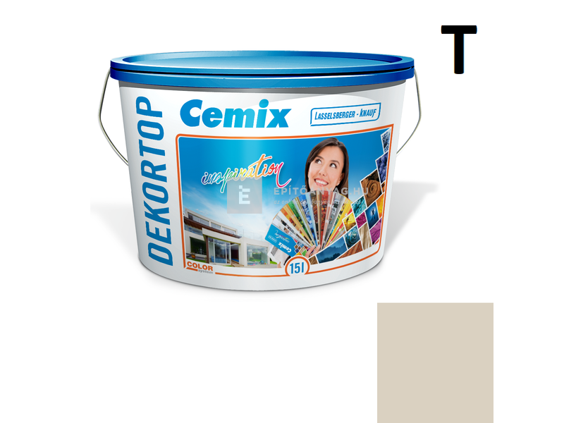 Cemix-LB-Knauf DekorTop Homlokzatfesték 4553 green 15 l