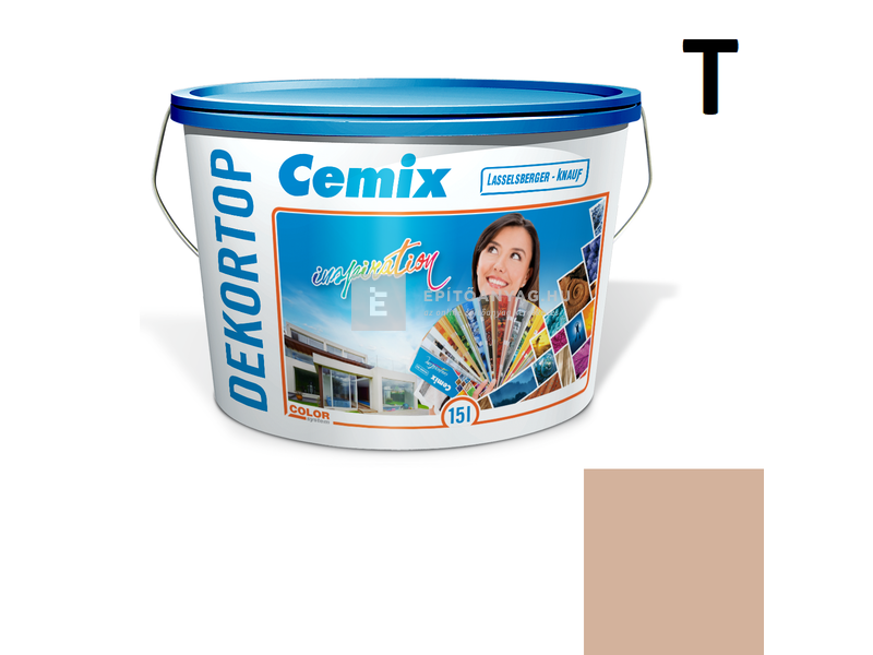 Cemix-LB-Knauf DekorTop Homlokzatfesték 4923 brown 15 l