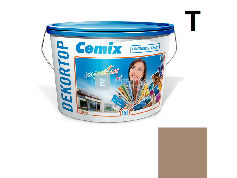 Cemix-LB-Knauf DekorTop Homlokzatfesték 4929 brown 15 l