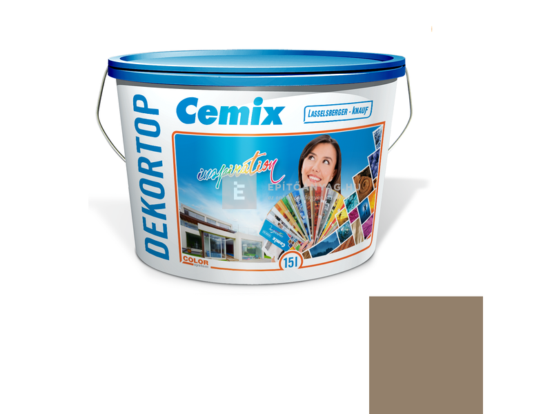 Cemix-LB-Knauf DekorTop Homlokzatfesték 4987 brown 15 l