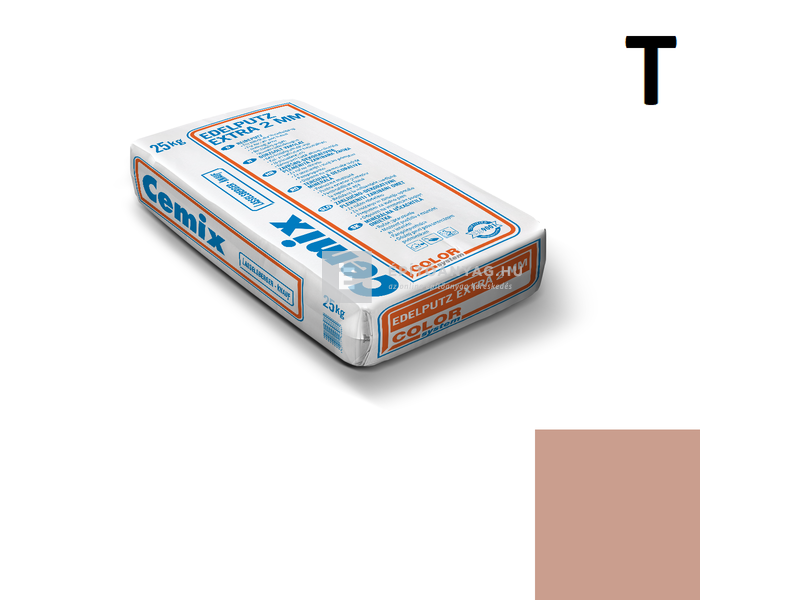 Cemix-LB-Knauf Edelputz Extra Színezővakolat, dörzsölt 2 mm 5135 rusty 25 kg