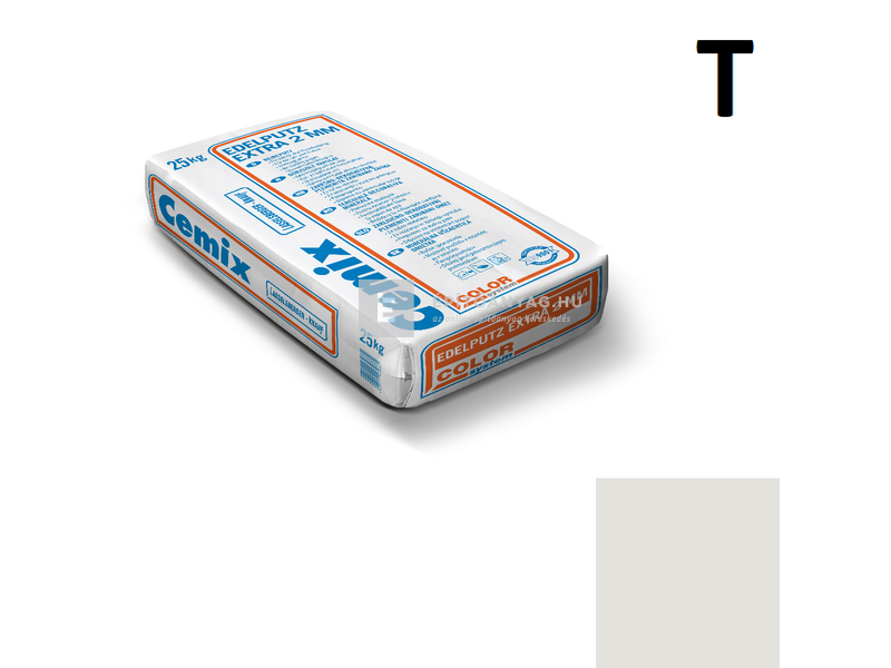 Cemix Edelputz Extra nemesvakolat, dörzsölt 2 mm 5341 rock 25 kg