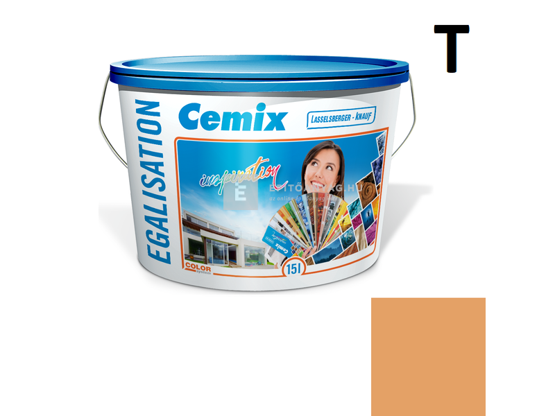 Cemix-LB-Knauf Egalisation Homlokzatfesték 4339 orange 15 l