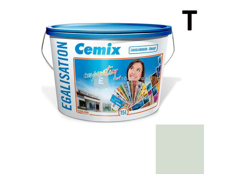 Cemix-LB-Knauf Egalisation Homlokzatfesték 4521 green 15 l