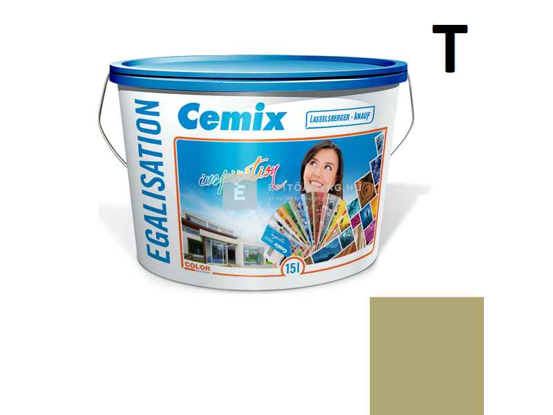 Cemix-LB-Knauf Egalisation Homlokzatfesték 4549 green 15 l