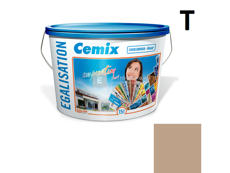 Cemix-LB-Knauf Egalisation Homlokzatfesték 4915 brown 15 l