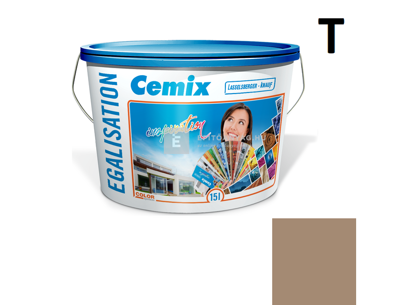 Cemix-LB-Knauf Egalisation Homlokzatfesték 4929 brown 15 l