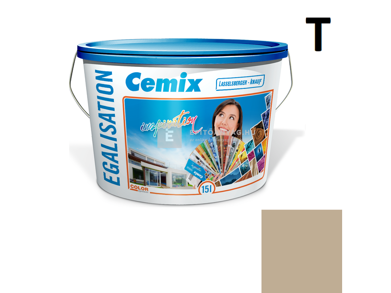 Cemix-LB-Knauf Egalisation Homlokzatfesték 4937 brown 15 l