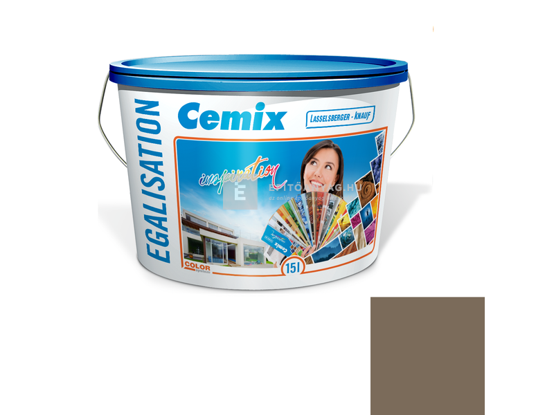 Cemix-LB-Knauf Egalisation Homlokzatfesték 4989 brown 15 l