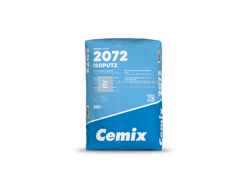 Cemix-LB-Knauf Isoputz Alapvakolat, hőszigetelő kézi 3-6 cm 50 l