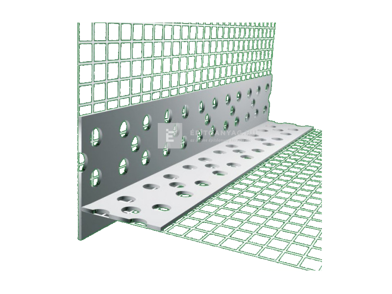 Cemix-LB-Knauf PVC Szemöldökprofil vizorral, vakolható 2 m