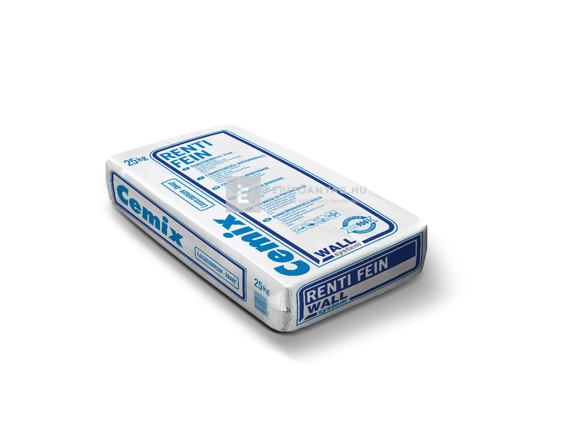 Cemix-LB-Knauf Renti fein Javítóhabarcs finom szálerősített 0-5 mm fehér 25 kg