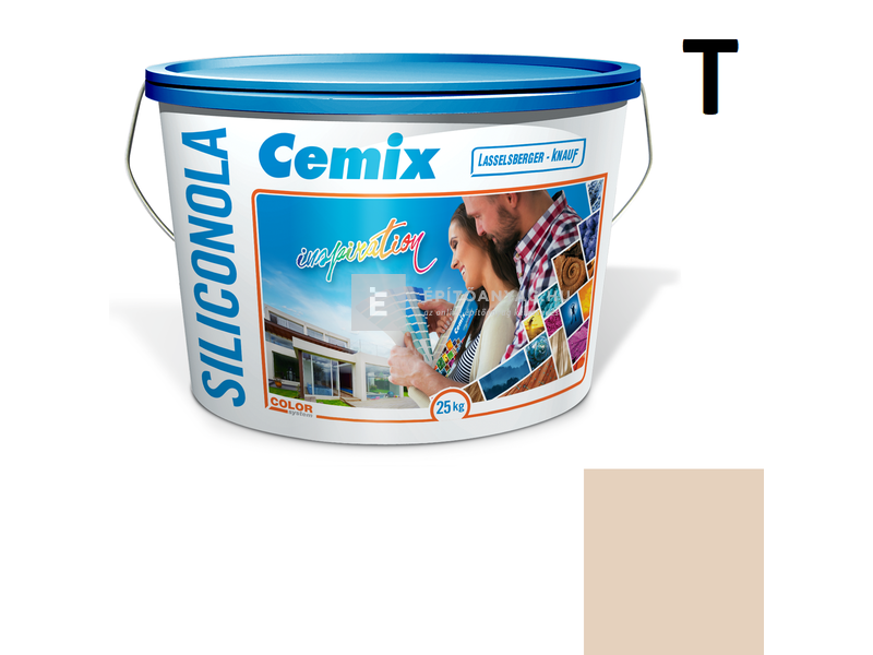 Cemix-LB-Knauf SiliconOla Szilikon színezővakolat, kapart 1,5 mm 5131 rusty 25 kg