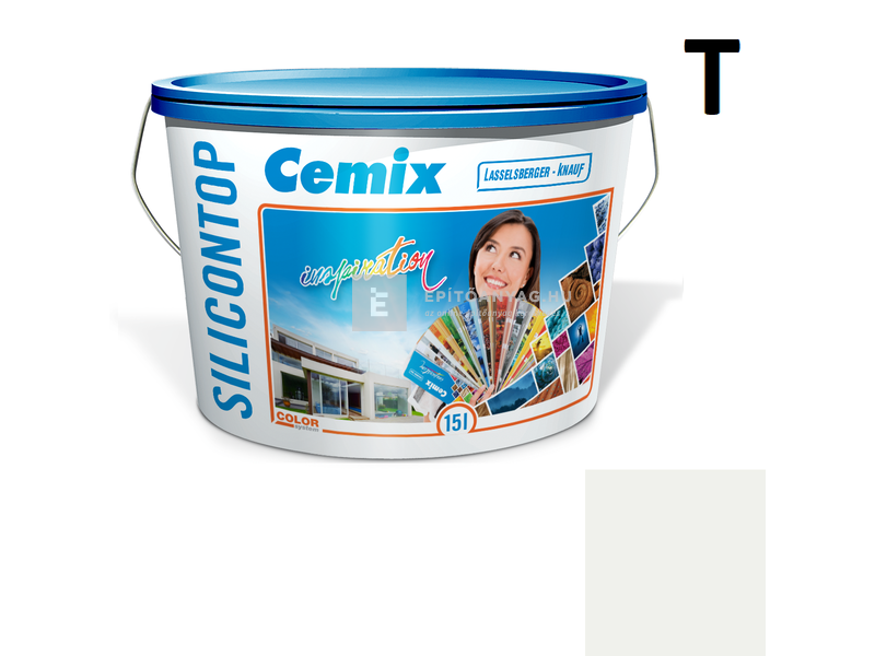 Cemix-LB-Knauf SiliconOla Szilikon színezővakolat, dörzsölt 2 mm 4131 cream 25 kg
