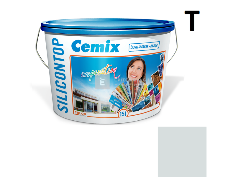 Cemix-LB-Knauf SiliconOla Szilikon színezővakolat, dörzsölt 2 mm 4733 blue 25 kg