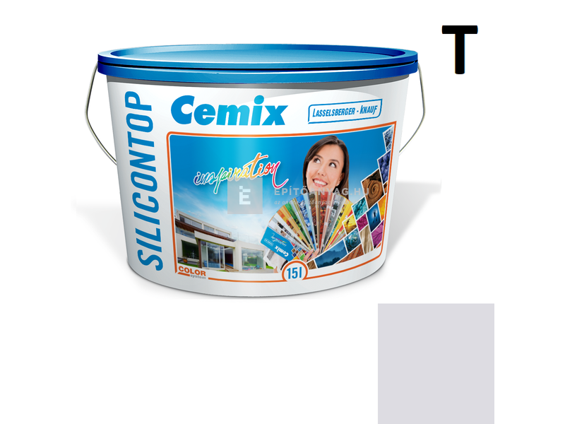 Cemix-LB-Knauf SiliconOla Szilikon színezővakolat, dörzsölt 2 mm 4751 blue 25 kg