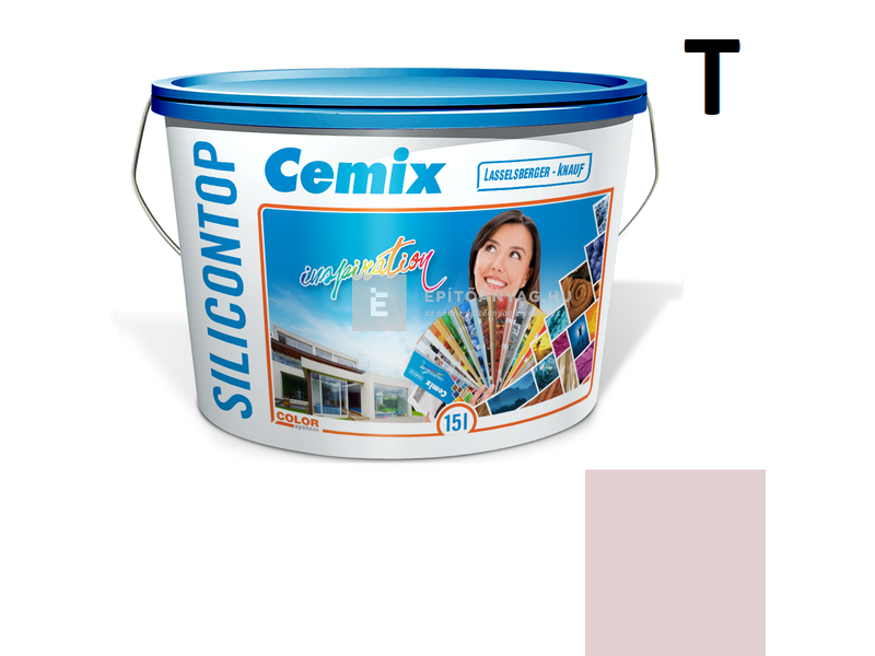 Cemix-LB-Knauf SiliconOla Szilikon színezővakolat, dörzsölt 2 mm 5161 rusty 25 kg