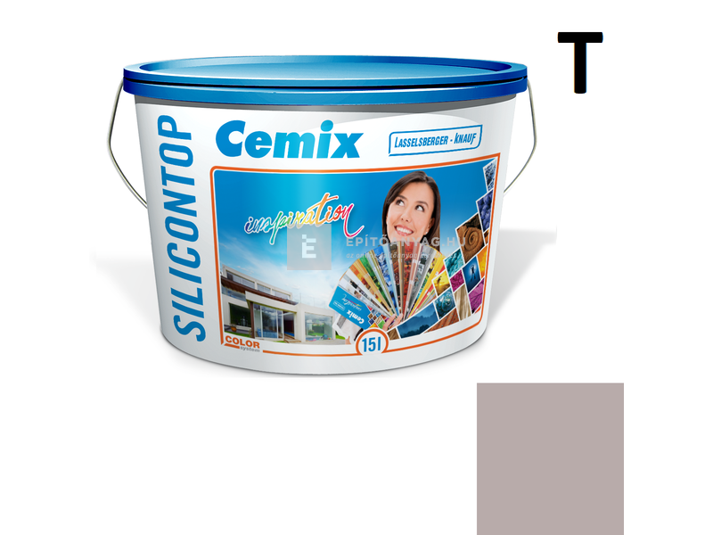 Cemix-LB-Knauf SiliconOla Szilikon színezővakolat, dörzsölt 2 mm 5183 rusty 25 kg