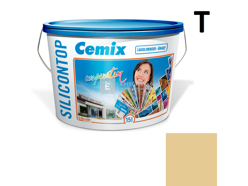 Cemix-LB-Knauf SiliconTop Homlokzatfesték 4317 orange 15 l