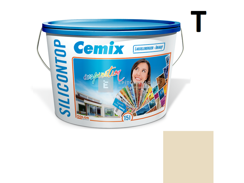 Cemix-LB-Knauf SiliconTop Homlokzatfesték 4341 orange 15 l