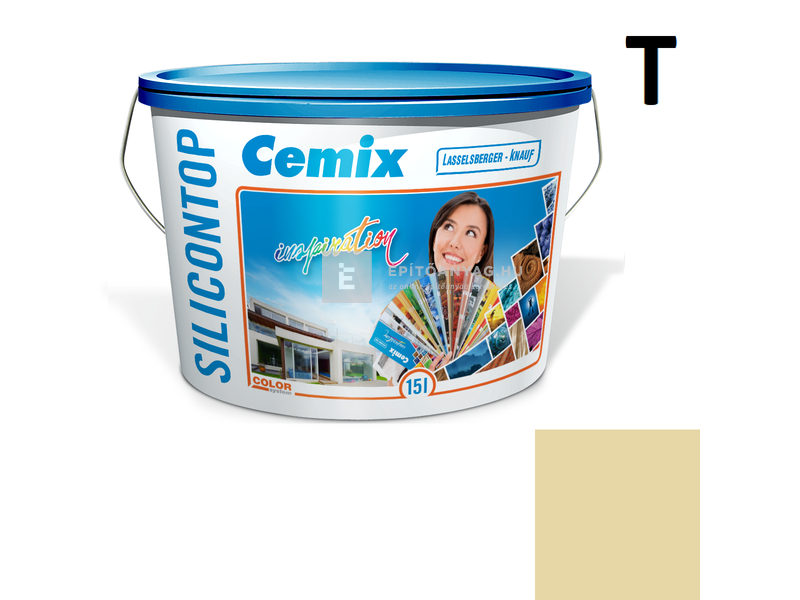 Cemix-LB-Knauf SiliconTop Homlokzatfesték 4373 orange 15 l