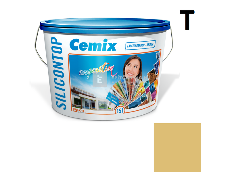 Cemix-LB-Knauf SiliconTop Homlokzatfesték 4375 orange 15 l