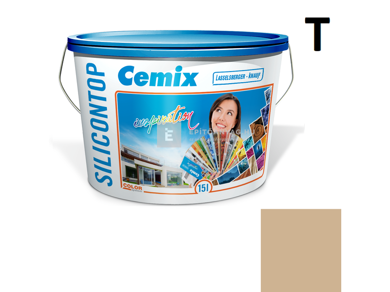 Cemix-LB-Knauf SiliconTop Homlokzatfesték 4963 brown 15 l