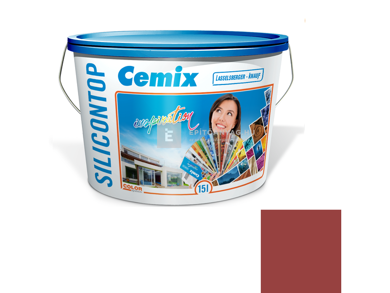 Cemix-LB-Knauf SiliconTop Homlokzatfesték 6349 intense 15 l