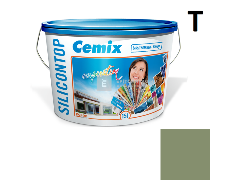 Cemix-LB-Knauf SiliconTop Homlokzatfesték 6557 intense 15 l