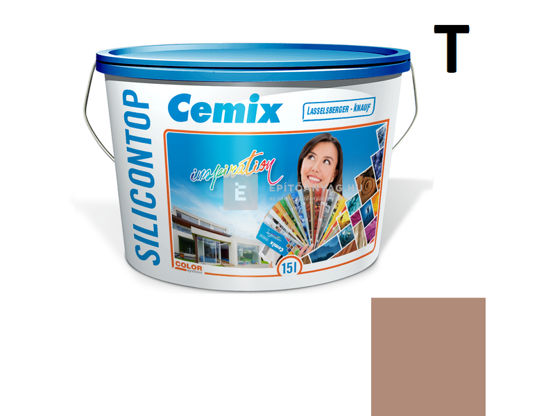 Cemix-LB-Knauf SiliconTop Homlokzatfesték 6935 intense 15 l