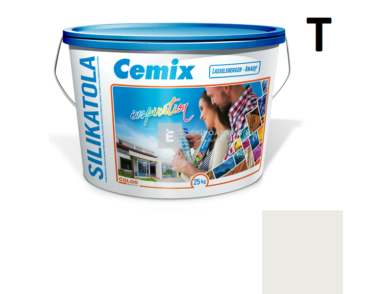 Cemix-LB-Knauf SilikatOla Szilikát színezővakolat, kapart 1,5 mm 4181 cream 25 kg
