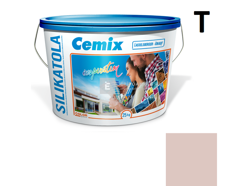 Cemix-LB-Knauf SilikatOla Szilikát színezővakolat, kapart 1,5 mm 5113 rusty 25 kg
