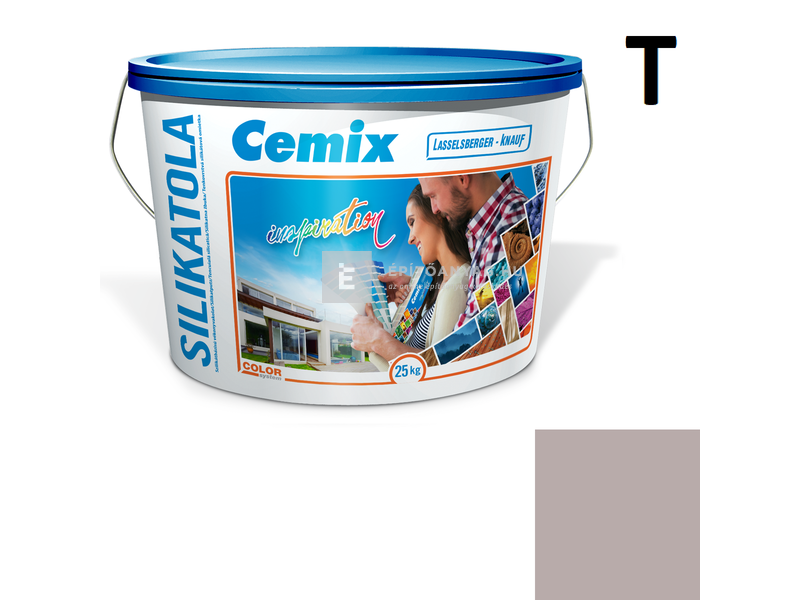 Cemix-LB-Knauf SilikatOla Szilikát színezővakolat, kapart 1,5 mm 5183 rusty 25 kg
