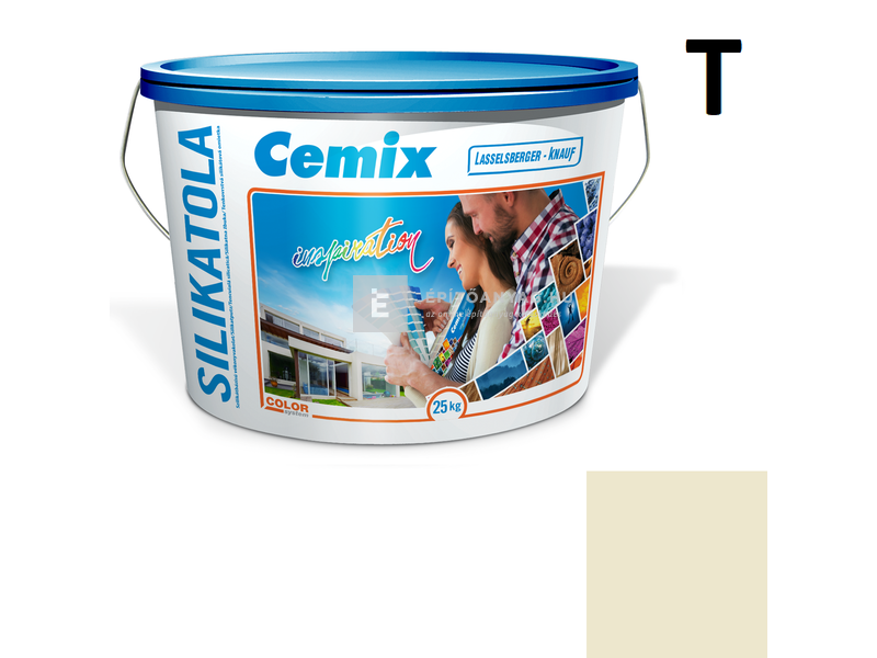 Cemix-LB-Knauf SilikatOla Szilikát színezővakolat, kapart 2 mm 4371 orange 25 kg