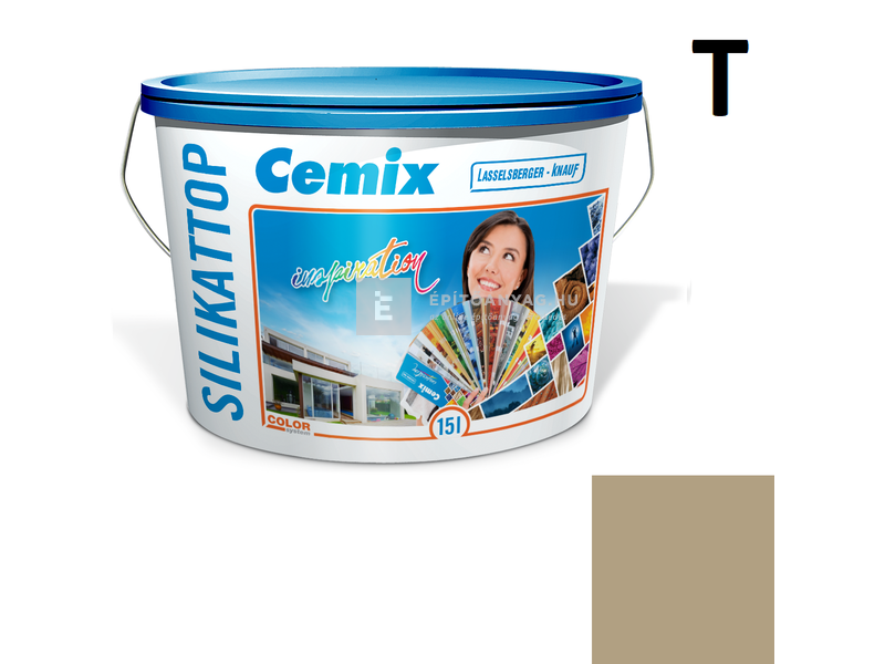 Cemix-LB-Knauf SilikatTop Homlokzatfesték 4557 green 15 l