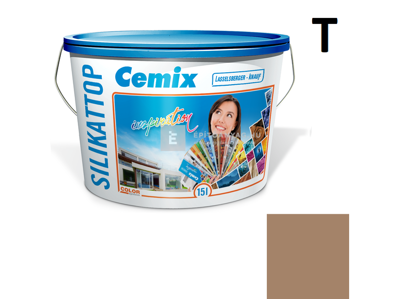 Cemix-LB-Knauf SilikatTop Homlokzatfesték 4917 brown 15 l