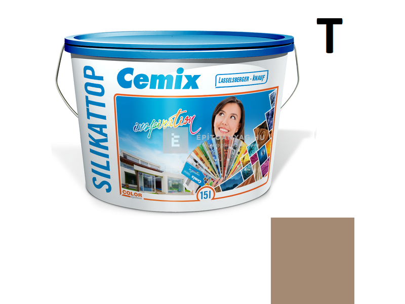 Cemix-LB-Knauf SilikatTop Homlokzatfesték 4929 brown 15 l