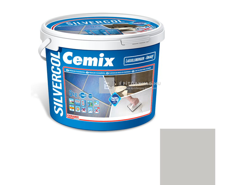 Cemix SilverCol fugázó 2-15 mm szürke 5 kg