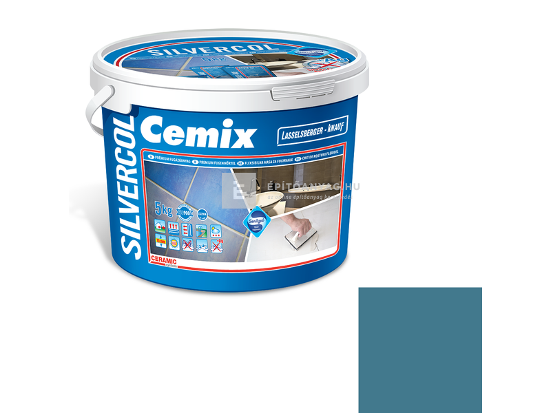 Cemix SilverCol fugázó 2-15 mm bermudakék 5 kg