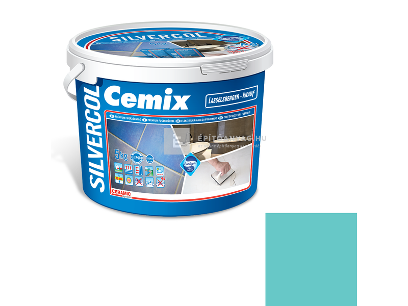 Cemix SilverCol fugázó 2-15 mm tengerzöld 5 kg