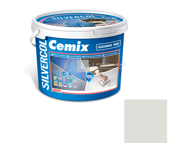 Cemix SilverCol fugázó 2-15 mm világosszürke 5 kg
