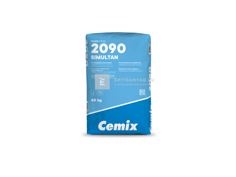 Cemix-LB-Knauf Simultan Simítóvakolat finomszemcsés 0-3 mm 40 kg