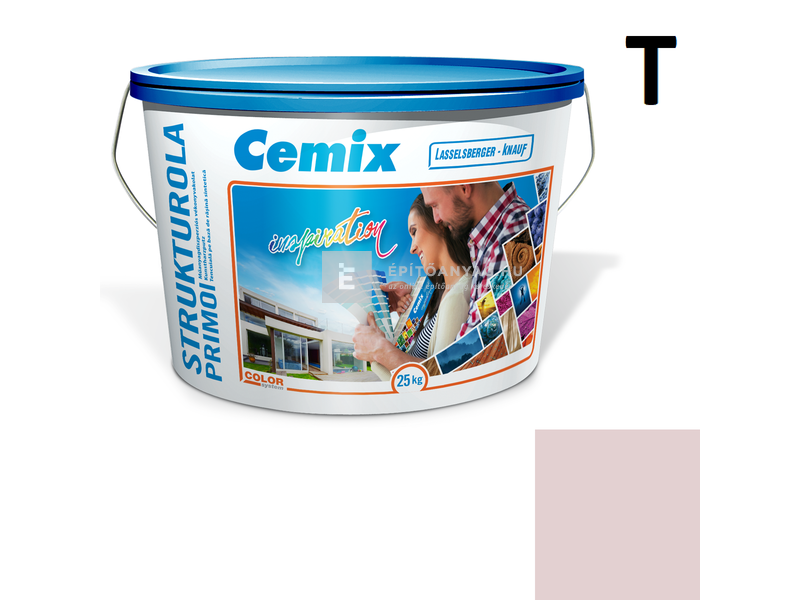 Cemix-LB-Knauf StrukturOla Primo Diszperziós színezővakolat, dörzsölt 2 mm 5161 rusty 25 kg