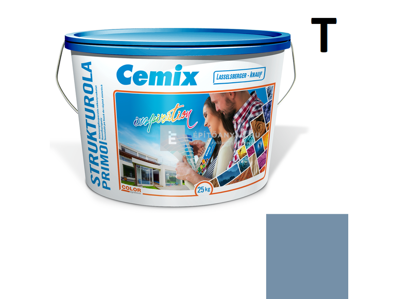 Cemix-LB-Knauf StrukturOla Primo Diszperziós színezővakolat, dörzsölt 2 mm 6747 intense 25 kg