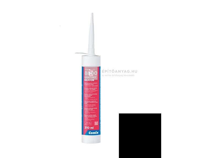 Cemix-LB-Knauf Szaniter szilikon fekete 310 ml