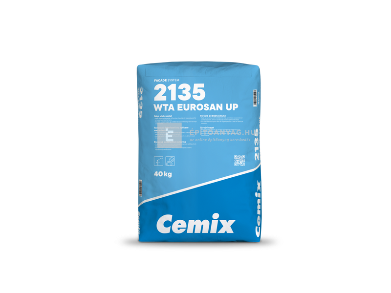 Cemix-LB-Knauf WTA Eurosan UP Alapvakolat gépi 40 kg