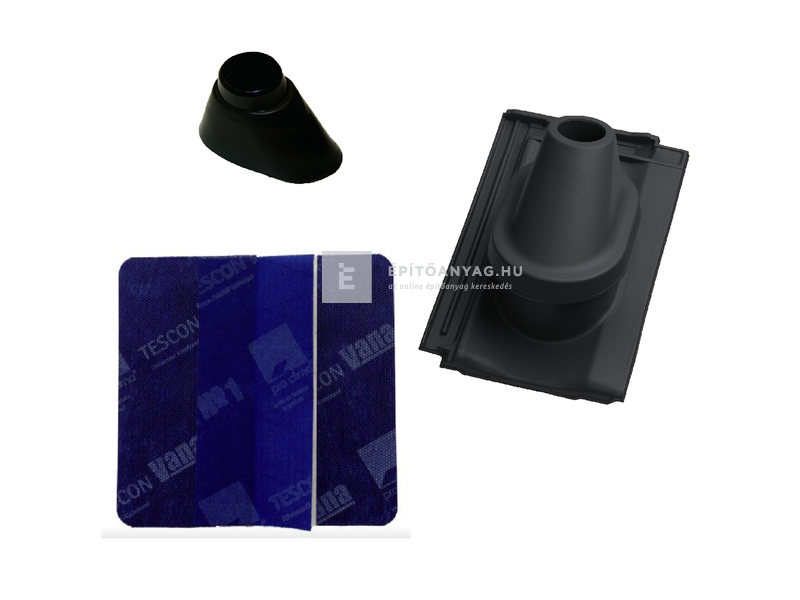 Tondach Bolero antennakivezető szett FusionProtect antracit