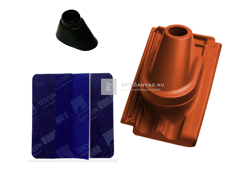 Tondach Tangó Plus antennakivezető szett FusionColor terrakotta