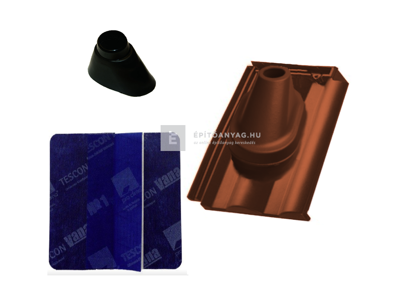 Tondach Twist antennakivezető szett FusionProtect rézbarna