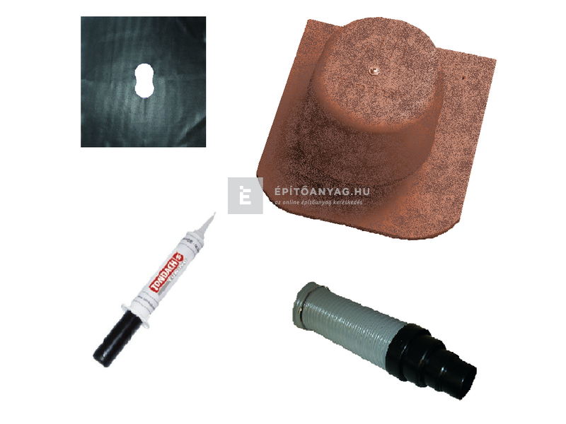 Tondach Hódfarkú csatornaszellőző szett FusionProtect antik